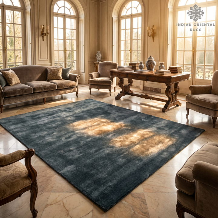 Hand‑Tufted Wool Area Rug – Classic Traditional Design with Free Worldwide Shipping