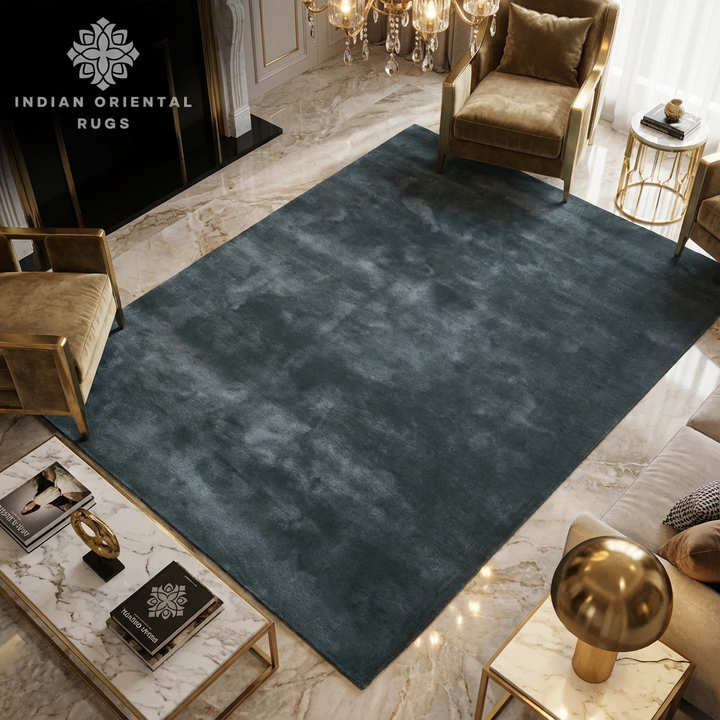 Hand‑Tufted Wool Area Rug – Classic Traditional Design with Free Worldwide Shipping