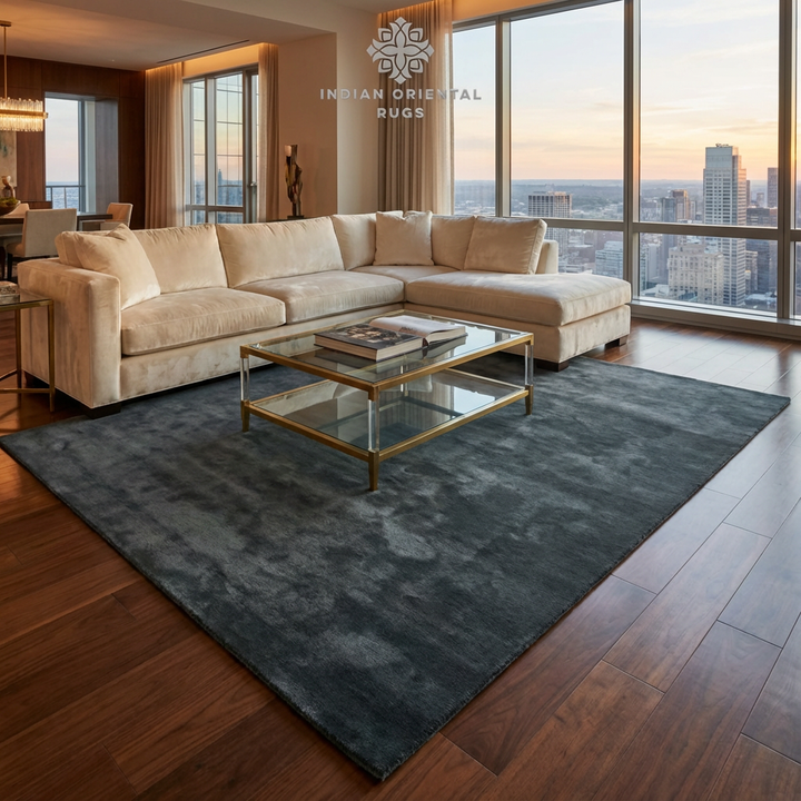 Hand‑Tufted Wool Area Rug – Classic Traditional Design with Free Worldwide Shipping