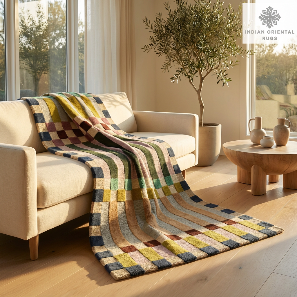 Hand Tufted Wool Area Rug — Premium Oriental Rug in Multiple Sizes