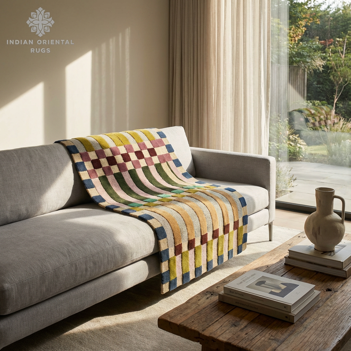 Hand Tufted Wool Area Rug — Premium Oriental Rug in Multiple Sizes