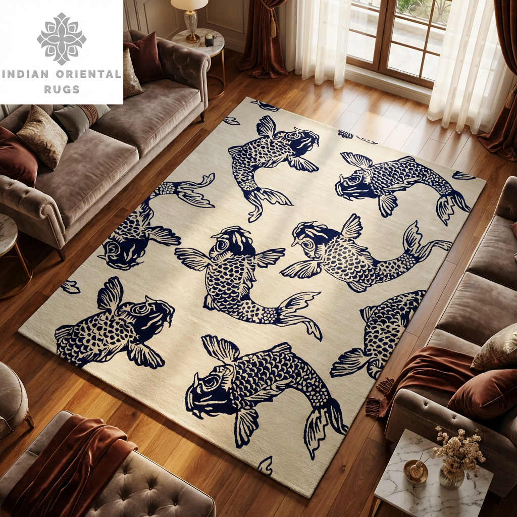 Hand Tufted Oriental Wool Rug — Premium Luxury Area Rug in Multiple Sizes