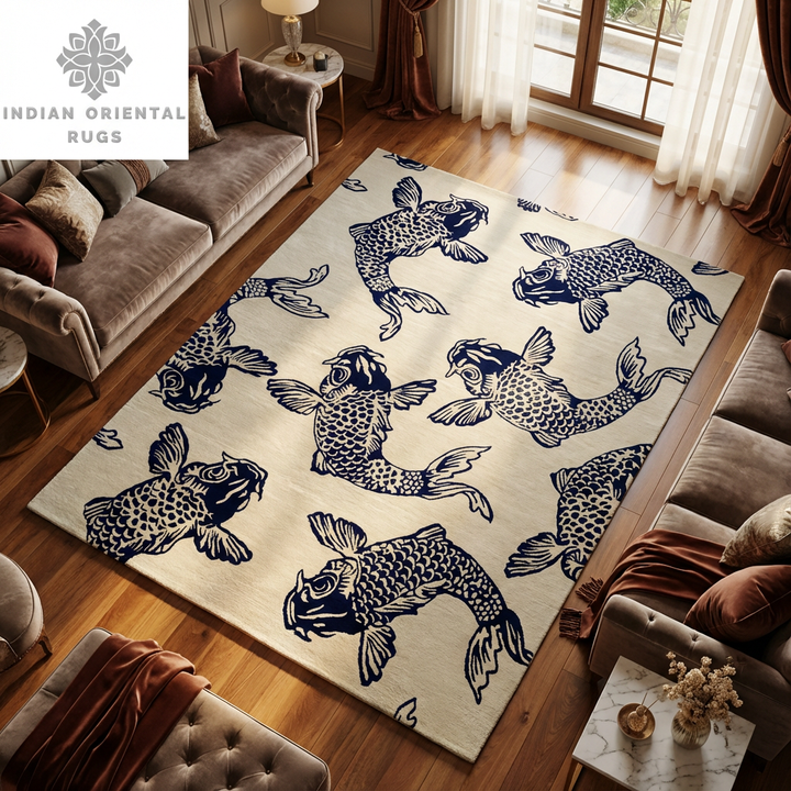 Hand Tufted Oriental Wool Rug — Premium Luxury Area Rug in Multiple Sizes