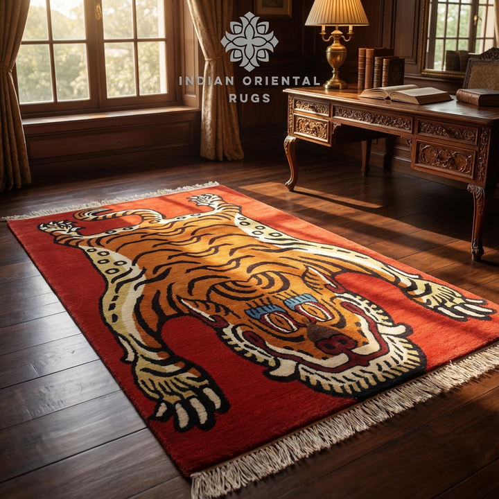 Hand-Knotted Classic Oriental Rug – Timeless Handcrafted Carpet for Elegant Interiors
