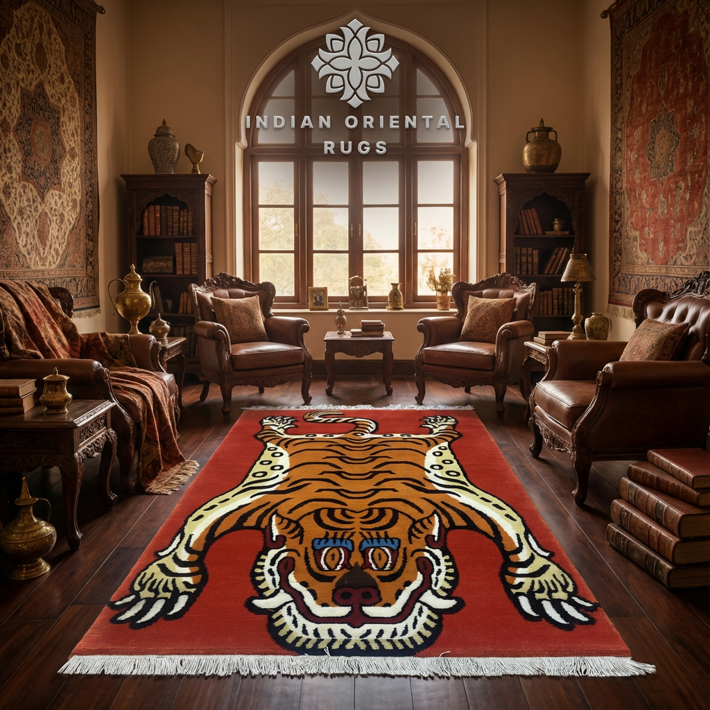 Hand-Knotted Classic Oriental Rug – Timeless Handcrafted Carpet for Elegant Interiors