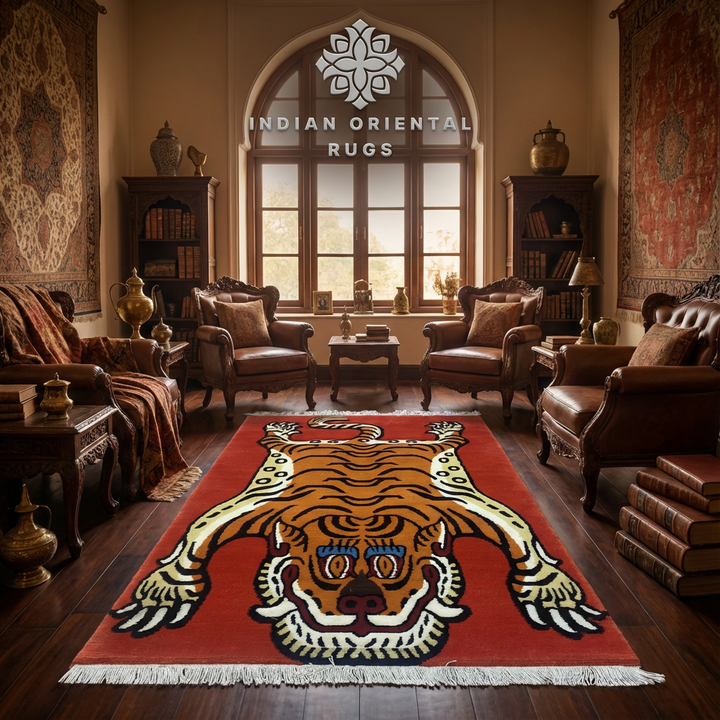 Hand-Knotted Classic Oriental Rug – Timeless Handcrafted Carpet for Elegant Interiors