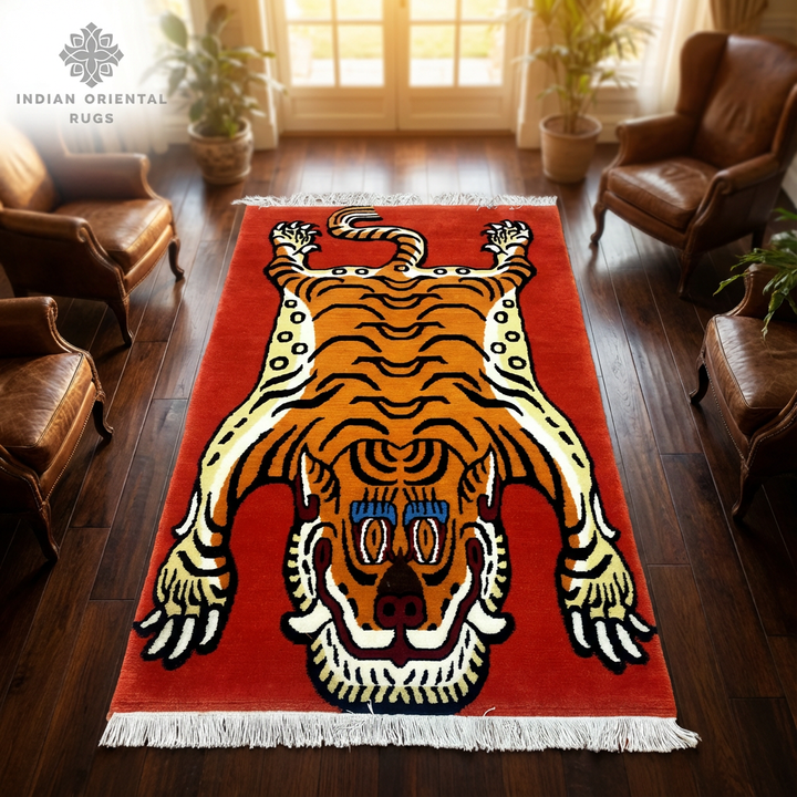 Hand-Knotted Classic Oriental Rug – Timeless Handcrafted Carpet for Elegant Interiors