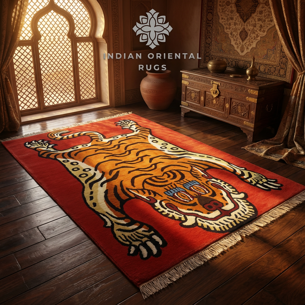 Hand-Knotted Classic Oriental Rug – Timeless Handcrafted Carpet for Elegant Interiors