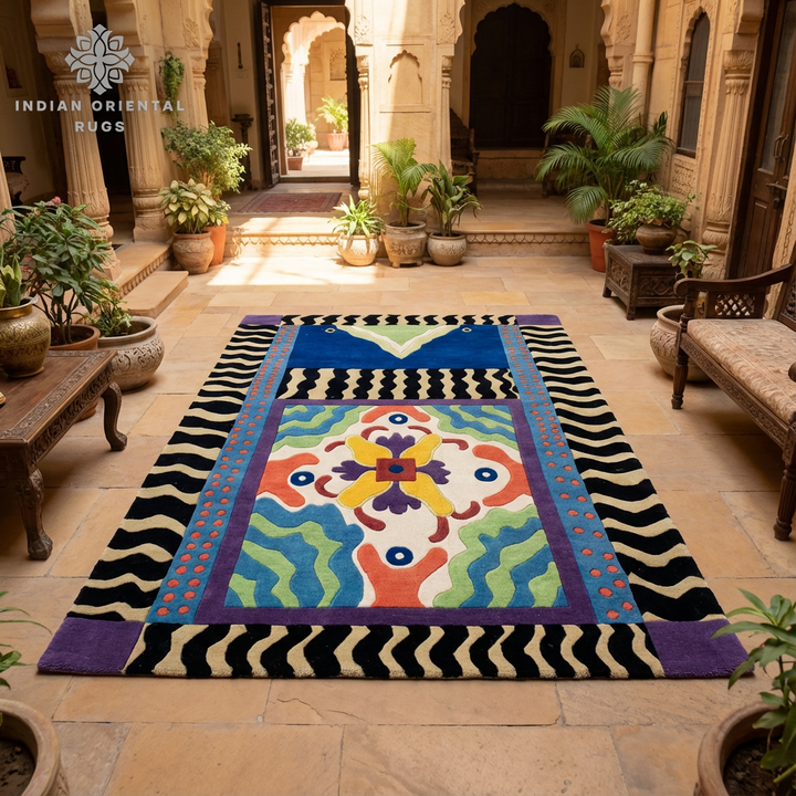 Elegant Hand Tufted Wool Rug for Every Room