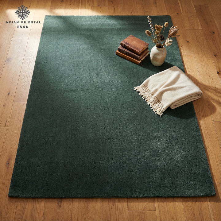 Elegant Hand‑Tufted New Zealand Wool Floral Oriental Rug – Timeless Classic Design