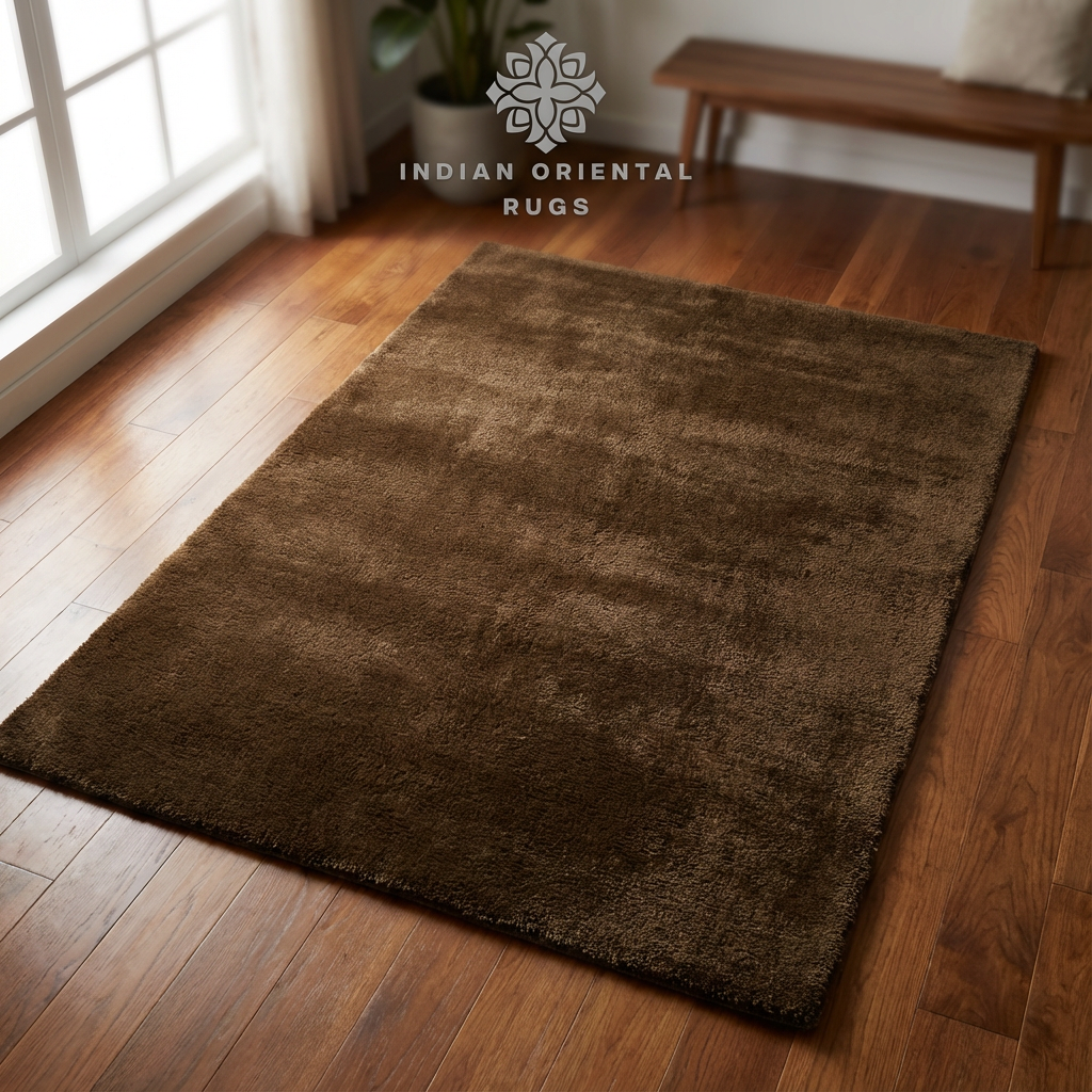 Hand Tufted Wool Area Rug – Classic Oriental Style