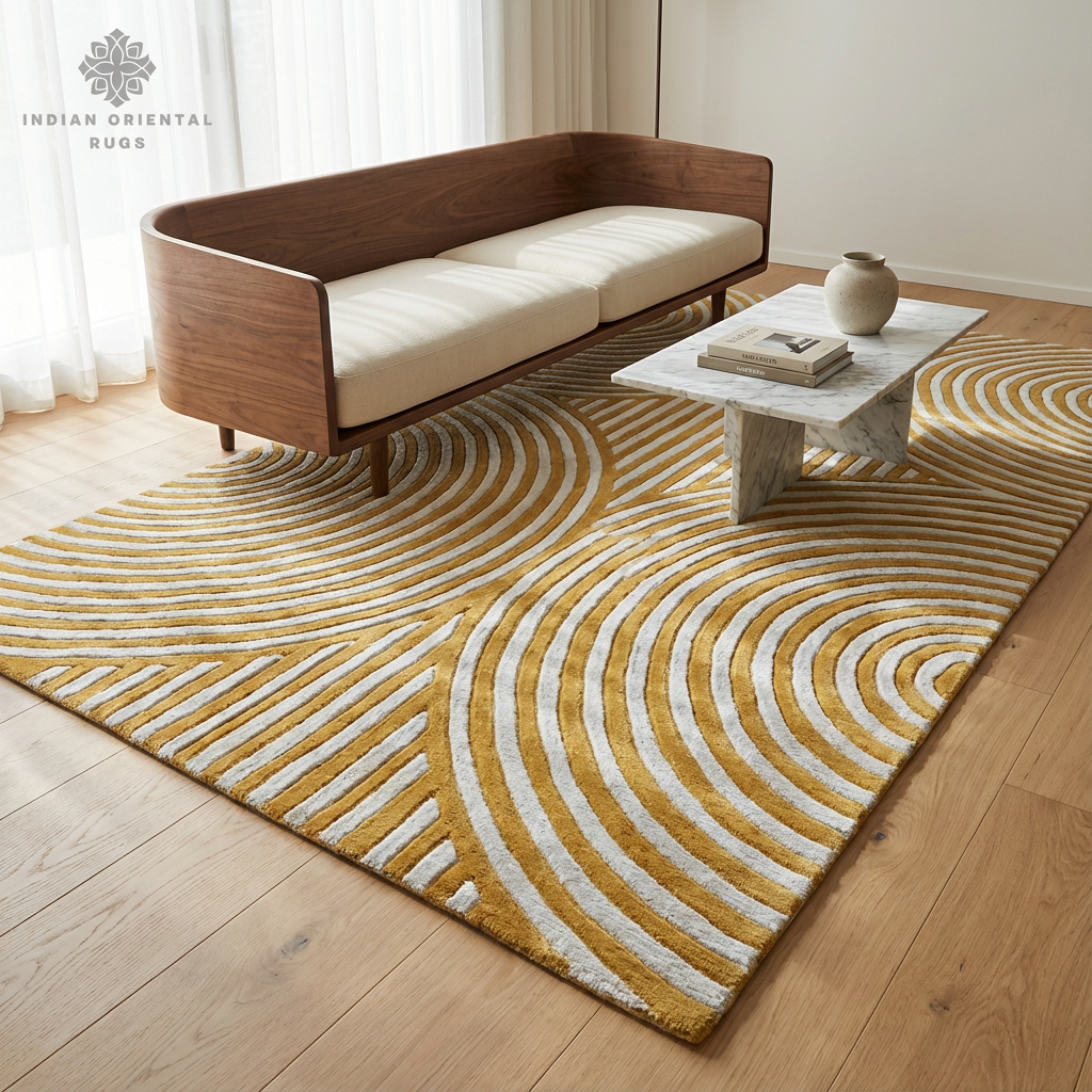 Hand Tufted Wool Oriental Area Rug – Classic & Versatile Floor Décor