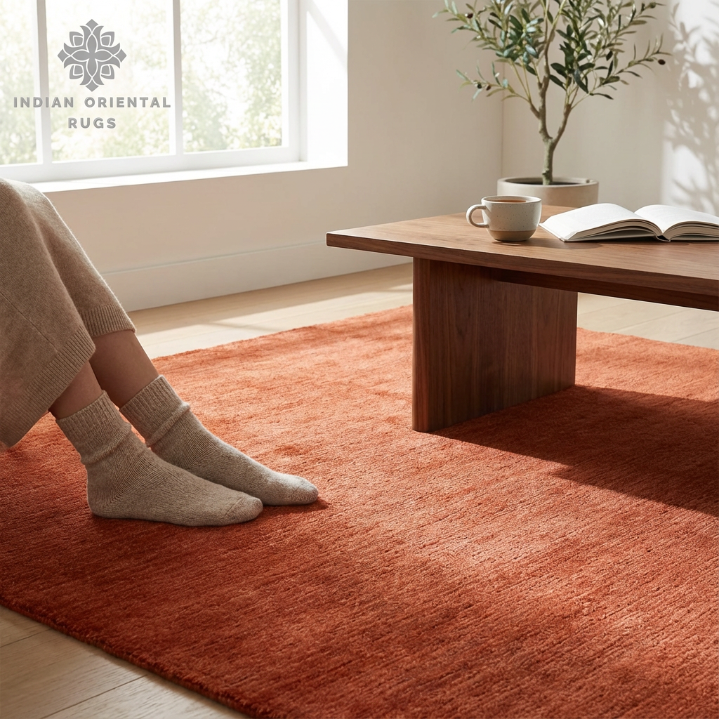 Hand Tufted Blended Wool Oriental Rug – Classic Everyday Area Rug