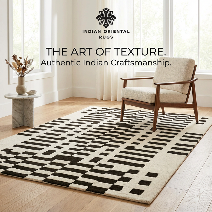 Hand Tufted Blended Wool Oriental Area Rug – Timeless Classic Floor Décor