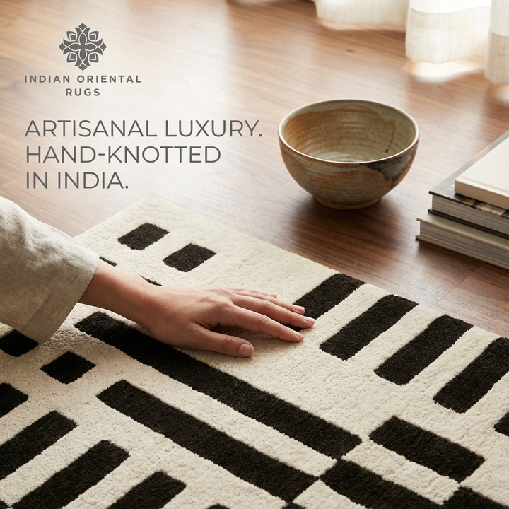 Hand Tufted Blended Wool Oriental Area Rug – Timeless Classic Floor Décor