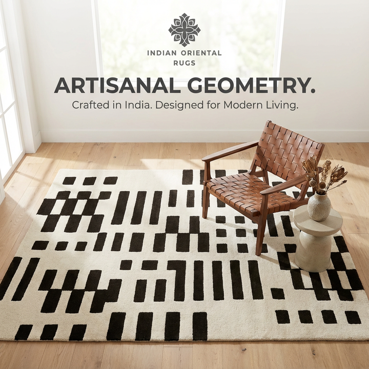 Hand Tufted Blended Wool Oriental Area Rug – Timeless Classic Floor Décor