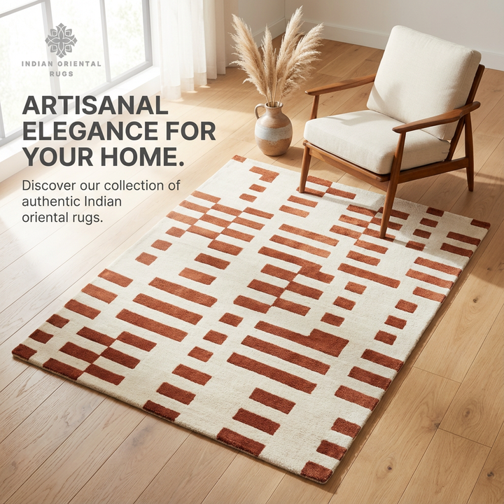 Premium Handcrafted Oriental Style Rug – Soft Texture & Traditional Motif