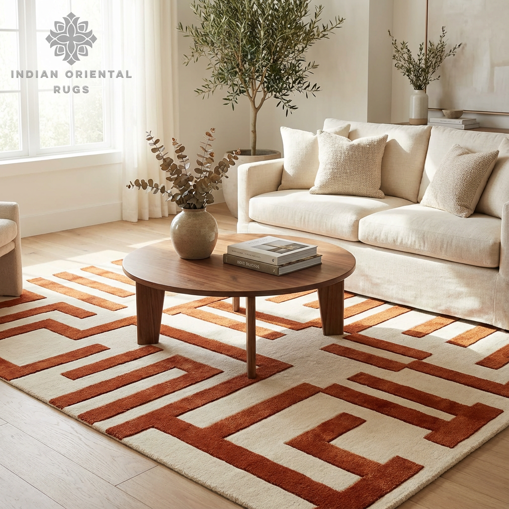 Hand Tufted New Zealand Wool Oriental Rug – Classic Elegance for Your Home