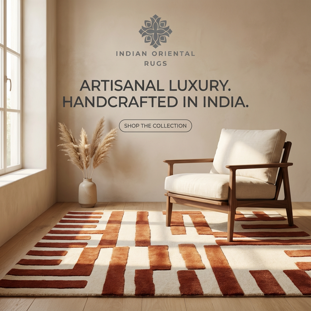 Hand Tufted New Zealand Wool Oriental Rug – Classic Elegance for Your Home
