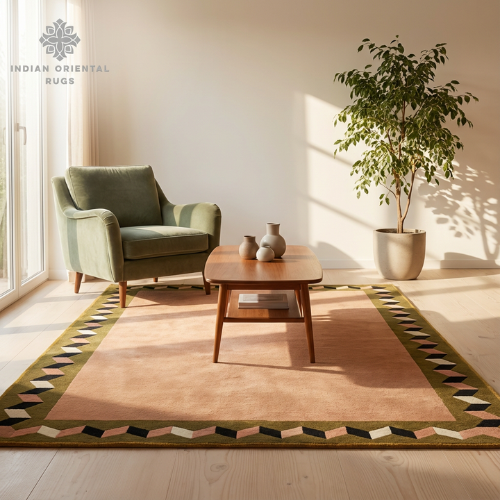 Hand Tufted New Zealand Wool Oriental Rug – Elegant Traditional DesignHand Tufted New Zealand Wool Oriental Rug – Elegant Traditional Design