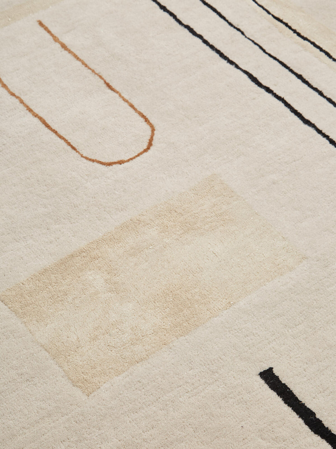 Hand-Tufted Blended Wool & New Zealand Wool Oriental Area Rug – Stylish Texture & Timeless Home Décor