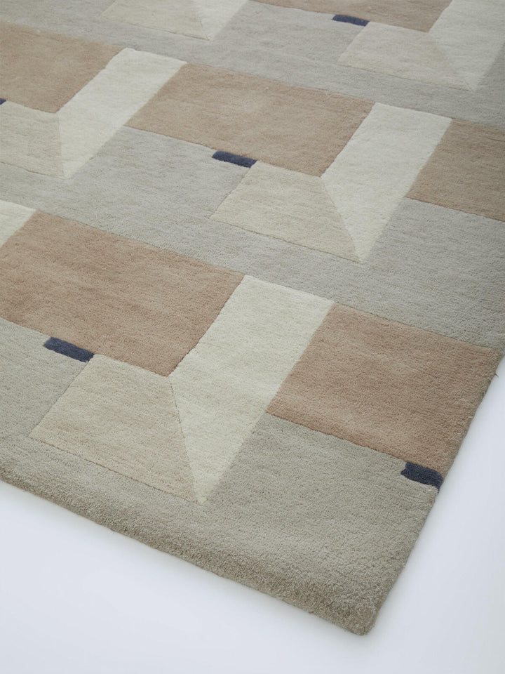Hand-Tufted Blended Wool & New Zealand Wool Oriental Area Rug – Classic Texture & Timeless Floor Décor