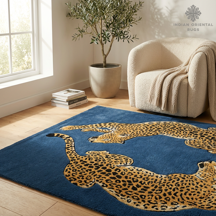 Hand-Tufted Blended Wool & New Zealand Wool Oriental Area Rug – Classic Texture & Timeless Design