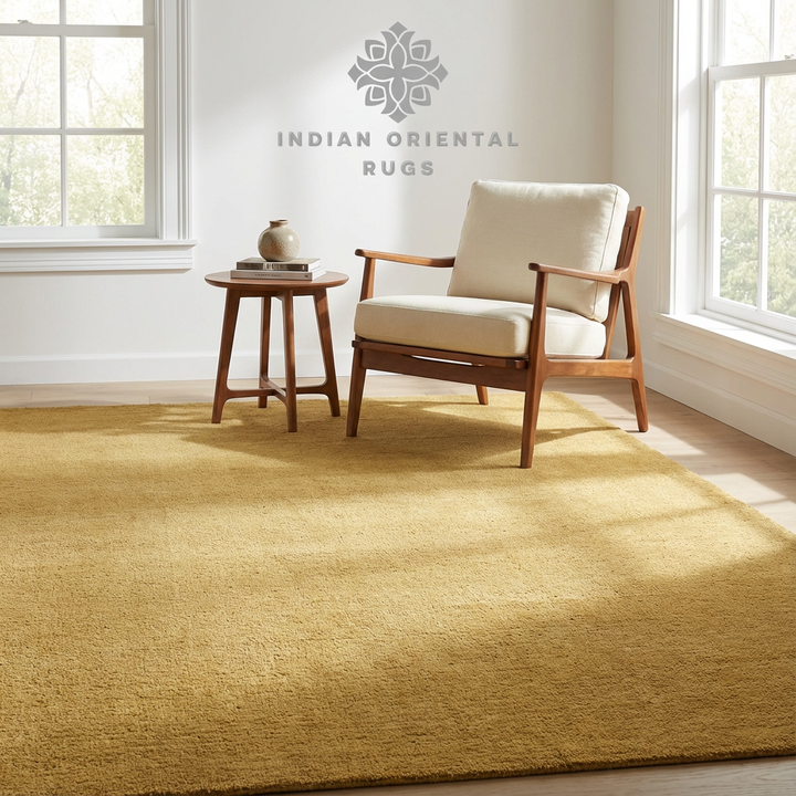 Hand‑Tufted Blended Wool Area Rug – Classic Oriental Inspired Design