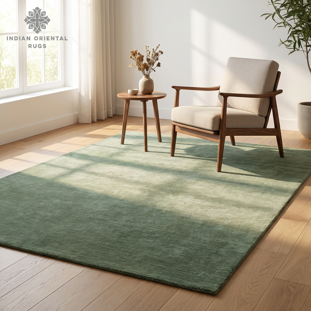 Hand‑Tufted Blended Wool Oriental Rug – Classic Timeless Design