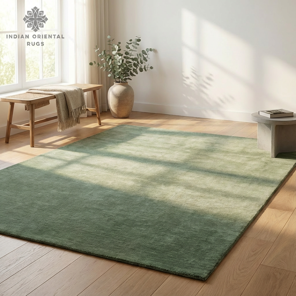 Hand‑Tufted Blended Wool Oriental Rug – Classic Timeless Design