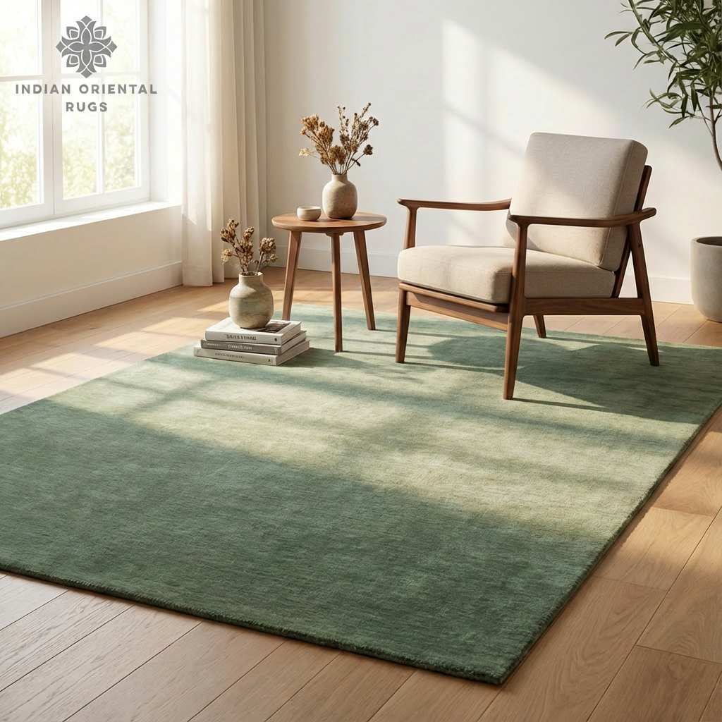 Hand‑Tufted Blended Wool Oriental Rug – Classic Timeless Design