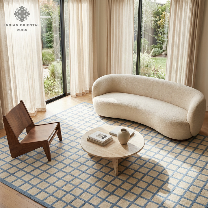 Hand-Tufted Blended Wool Oriental Rug – Classic Timeless Design