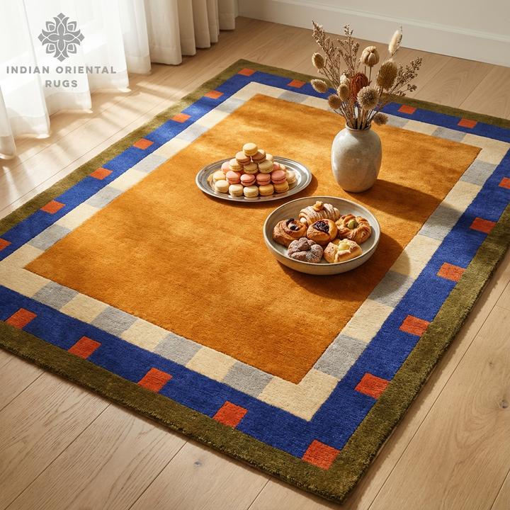 Premium Hand-Tufted Oriental Rug – Soft & Durable Wool Blend