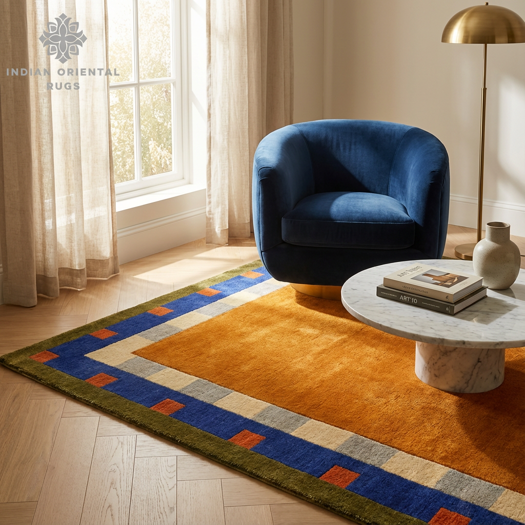 Premium Hand-Tufted Oriental Rug – Soft & Durable Wool Blend