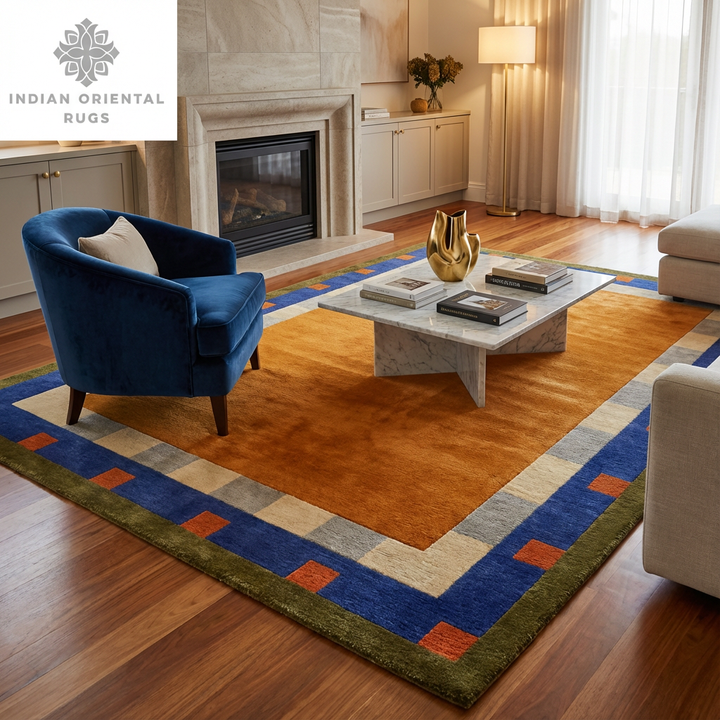 Premium Hand-Tufted Oriental Rug – Soft & Durable Wool Blend