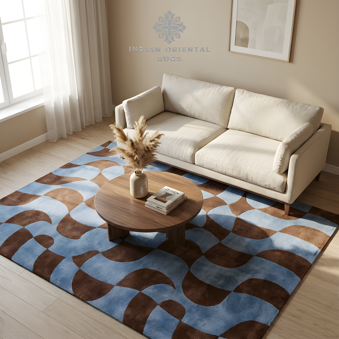 Hand-Tufted Blended Wool Oriental Rug – Classic Timeless Design