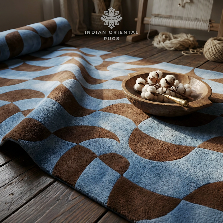 Hand-Tufted Blended Wool Oriental Rug – Classic Timeless Design