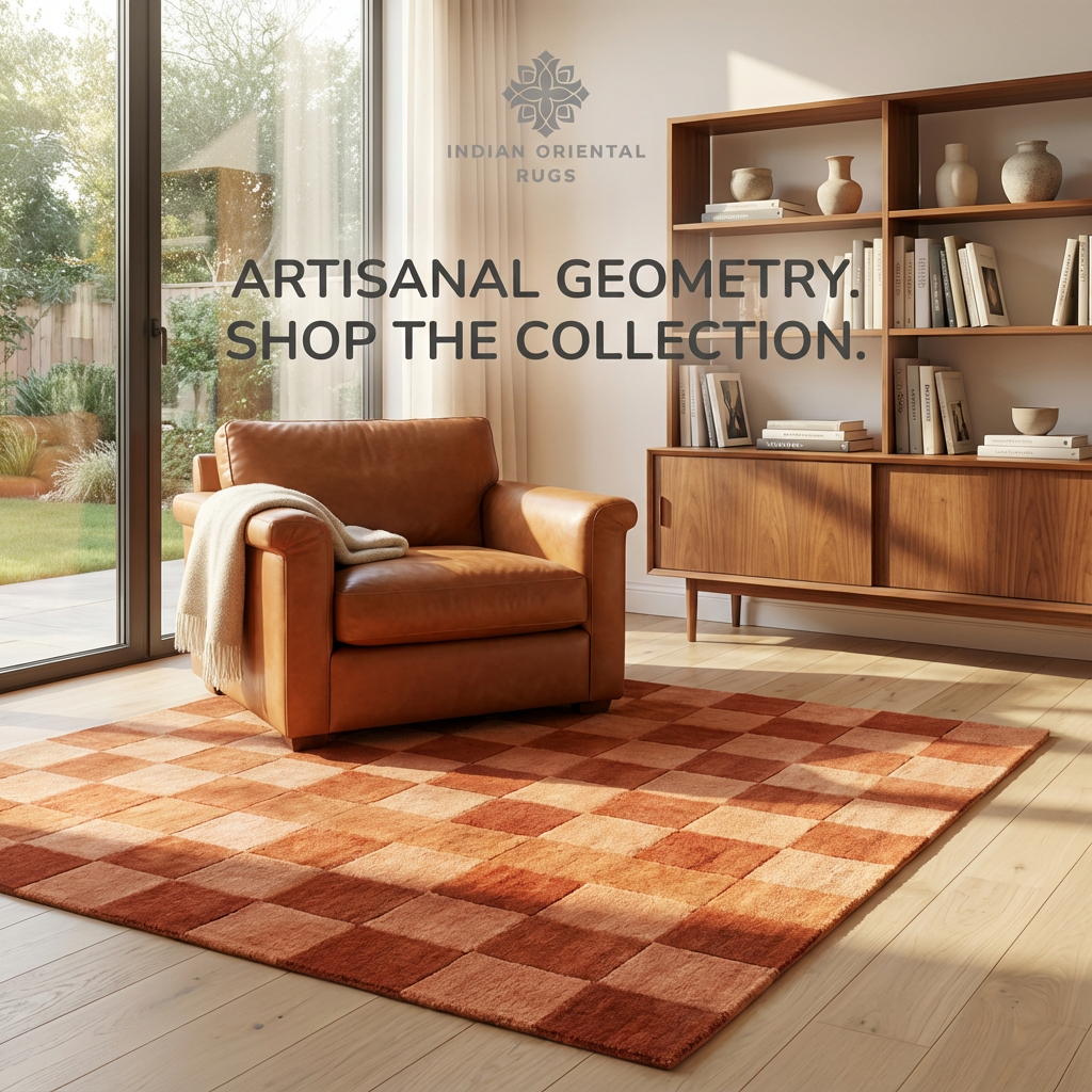 Hand‑Tufted Blended Wool Oriental Rug – Classic Traditional Design ...
