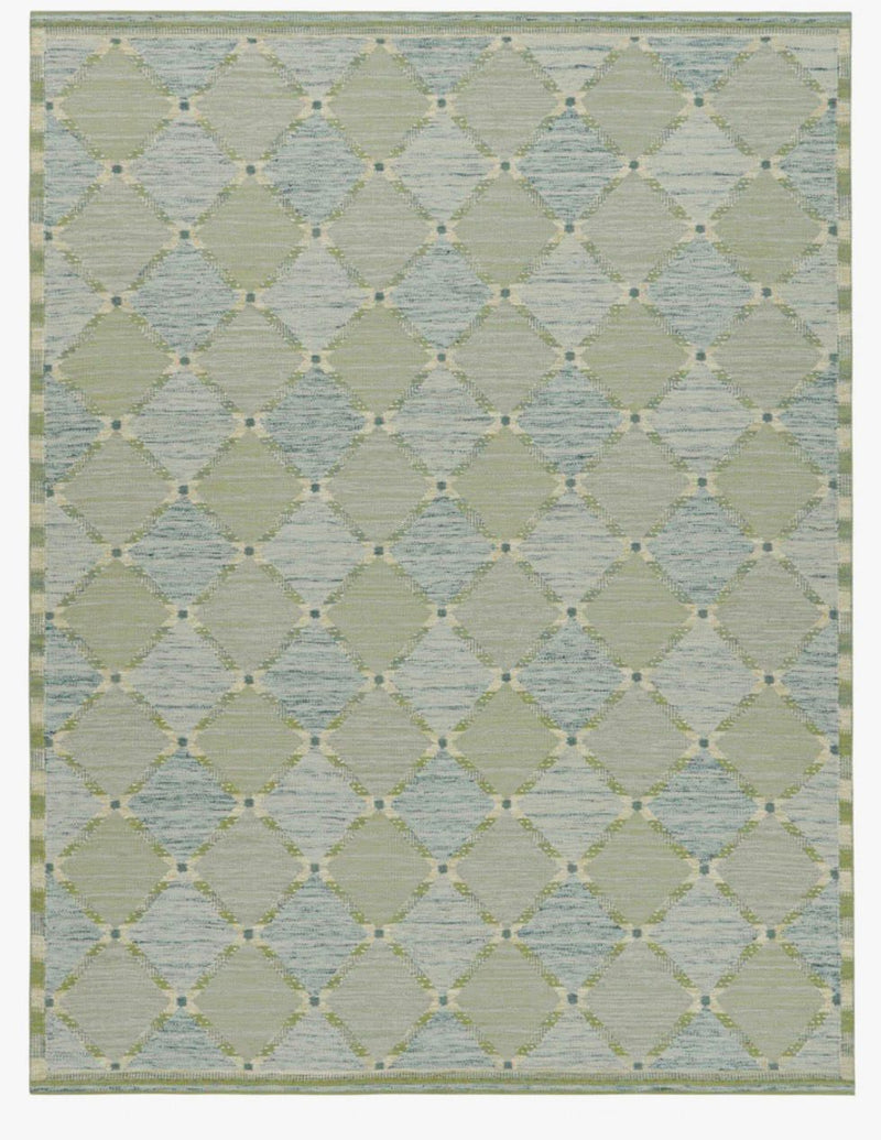 Scandinavian Style Rug flat view kilim rug