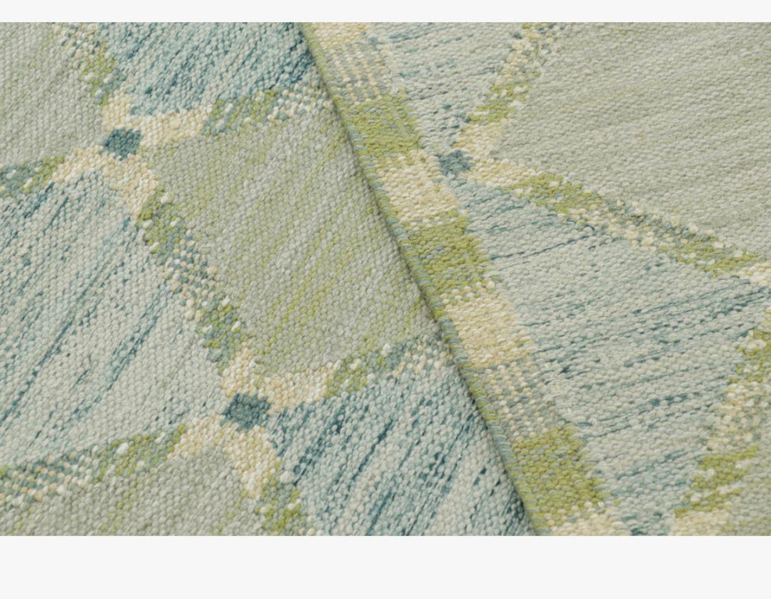 Scandinavian Style Rug flat view kilim rug